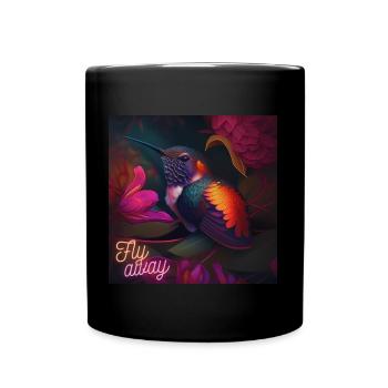 S’envoler - Mug uni - noir - Devant