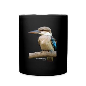 Kookaburra Bird Australia - Full Colour Mug - black - Front