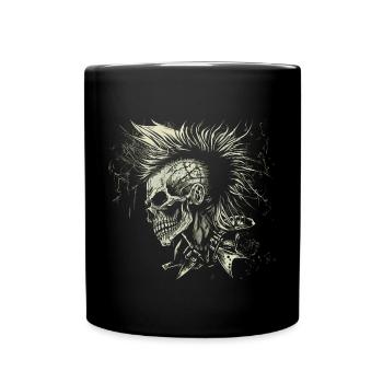 Punks not dead - Full Colour Mug - black - Front