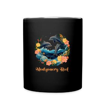 Montgomery Reef - Tasse einfarbig - Schwarz - Vorne