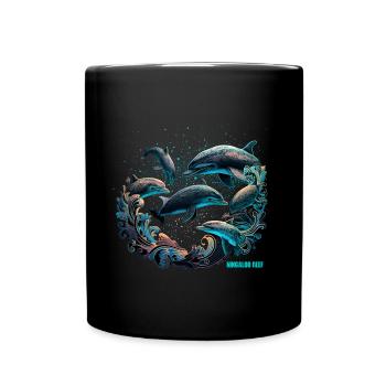 RÉCIF DE NINGALOO - Mug uni - noir - Devant