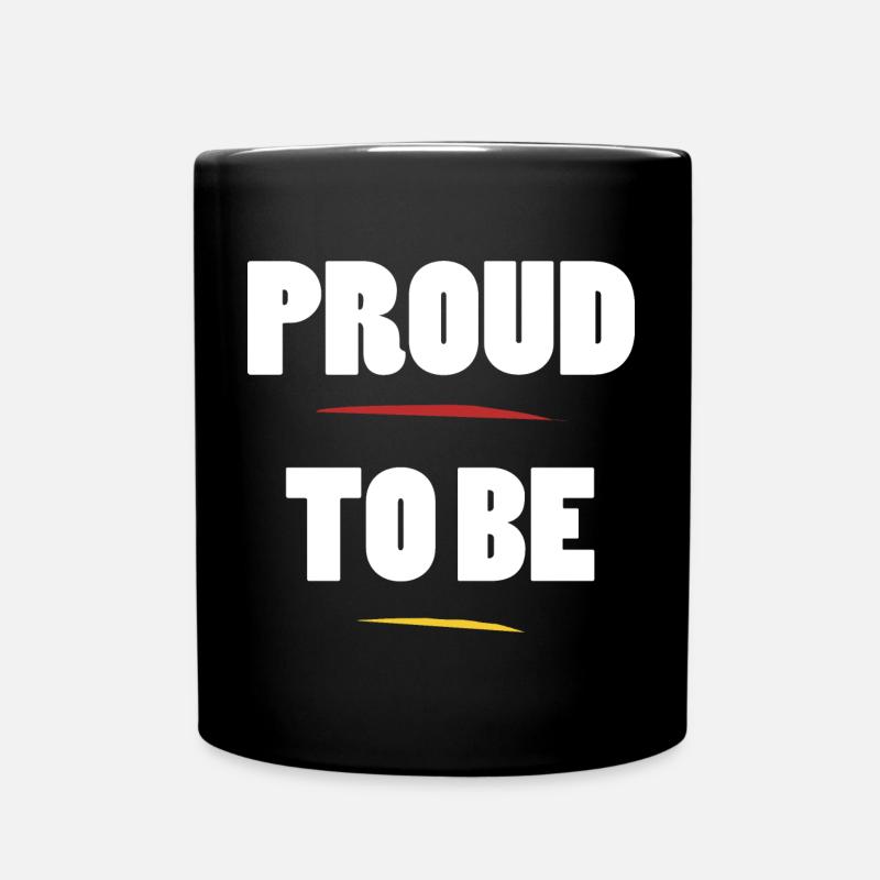 Proud to be ego quote - Full Colour Mug - black