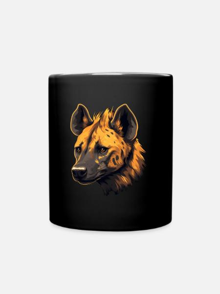 HYÈNE - Mug uni - noir