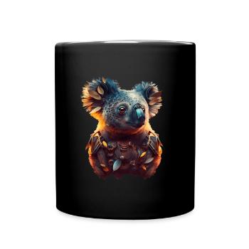 Surreal koala - Full Colour Mug - black - Front