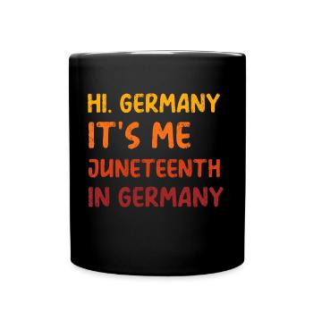 Tees juneteenth coole sprüche abstufung der farben - Tasse einfarbig - Schwarz - Vorne