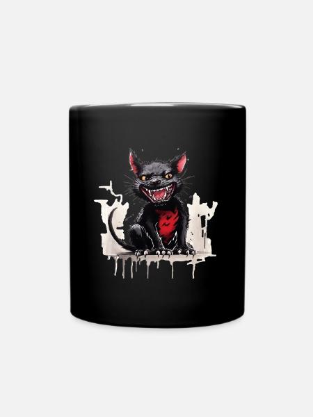 Süsser tasmanischer Teufel - Tasse einfarbig - Schwarz
