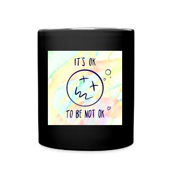 IMOK - Mug uni - noir - Devant