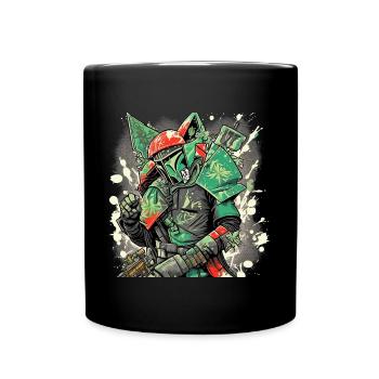 Galactic Hustle - Tasse einfarbig - Schwarz - Vorne