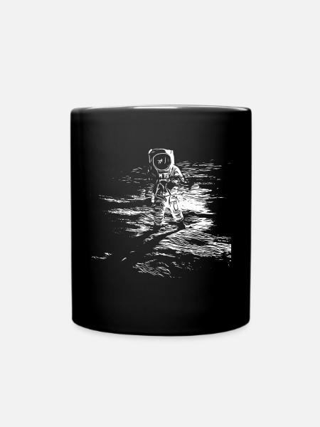 Space - Full Colour Mug - black