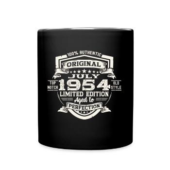69th Birthday Man Original Juillet 1954 - Mug uni - noir - Devant