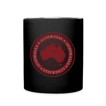 Australia - Full Colour Mug - black - Front