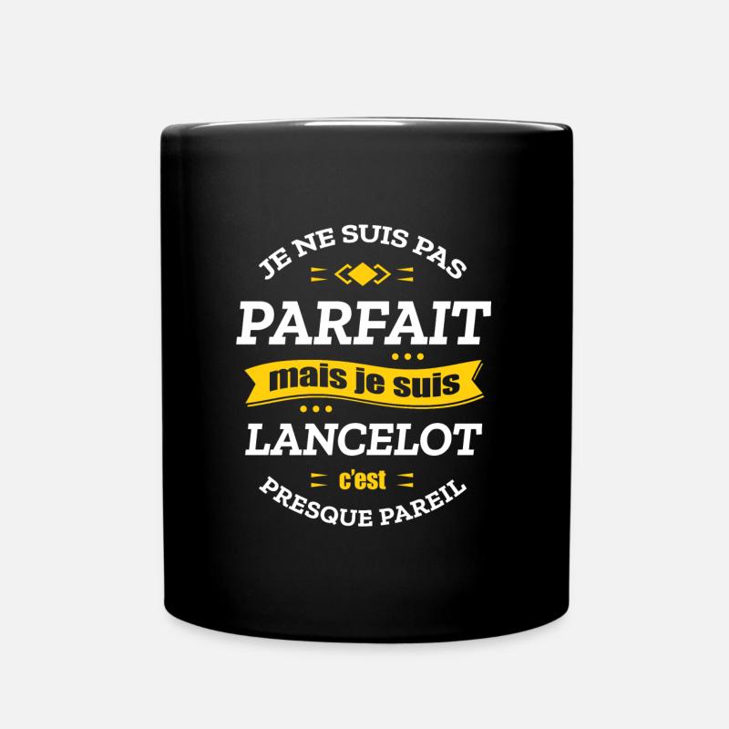 LANCELOT PARFAIT - PRENOM LANCELOT - Mug uni - noir