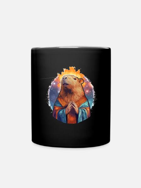 Cabybara Jésus - Mug uni - noir