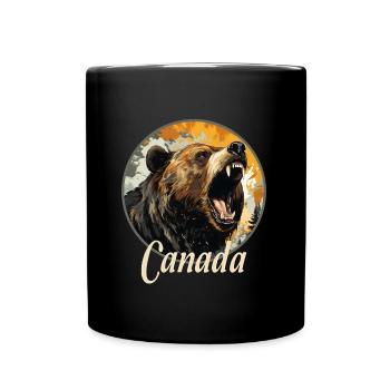 CANADA - Full Colour Mug - black - Front