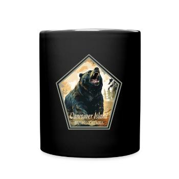 VANCOUVER ISLAND - Tasse einfarbig - Schwarz - Vorne