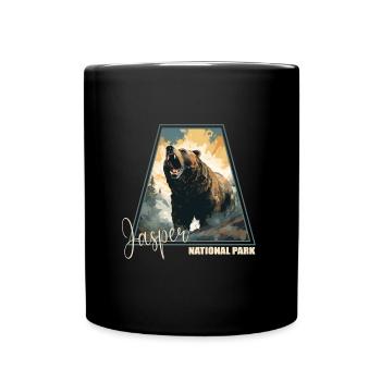 Jasper National Park - Full Colour Mug - black - Front