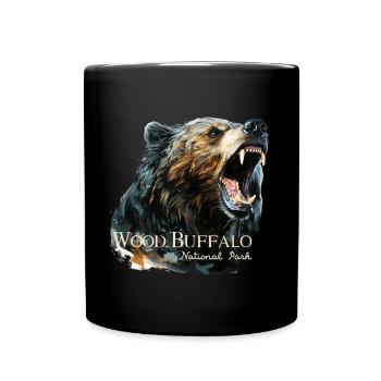 Wood Buffalo National Park - Full Colour Mug - black - Front