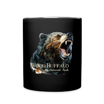 Parc national Wood Buffalo - Mug uni - noir - Devant