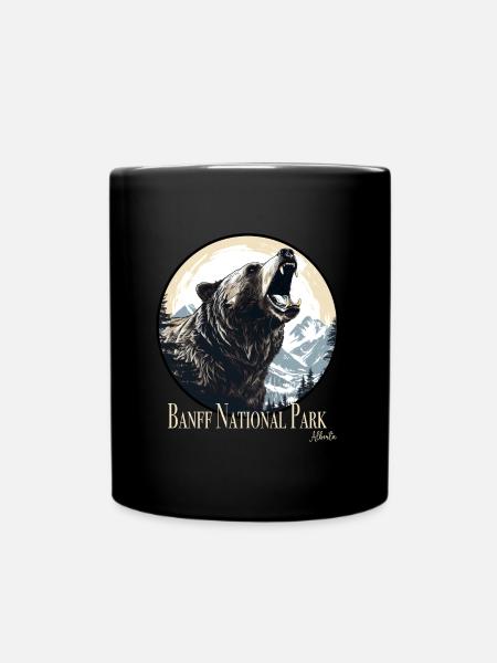 Banff National Park - Tasse einfarbig - Schwarz