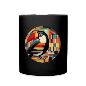 Tucan - Mug uni - noir - Devant