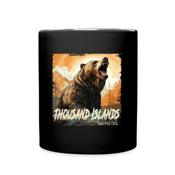 Thousand Islands National Park - Full Colour Mug - black - Front