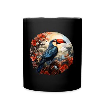 Toucan - Full Colour Mug - black - Front