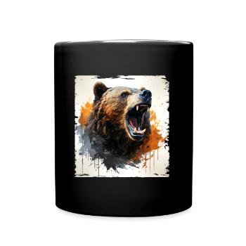 Grizzly - Full Colour Mug - black - Front
