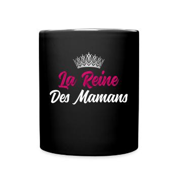 Ma Maman Est Royale - Mug uni - noir - Devant