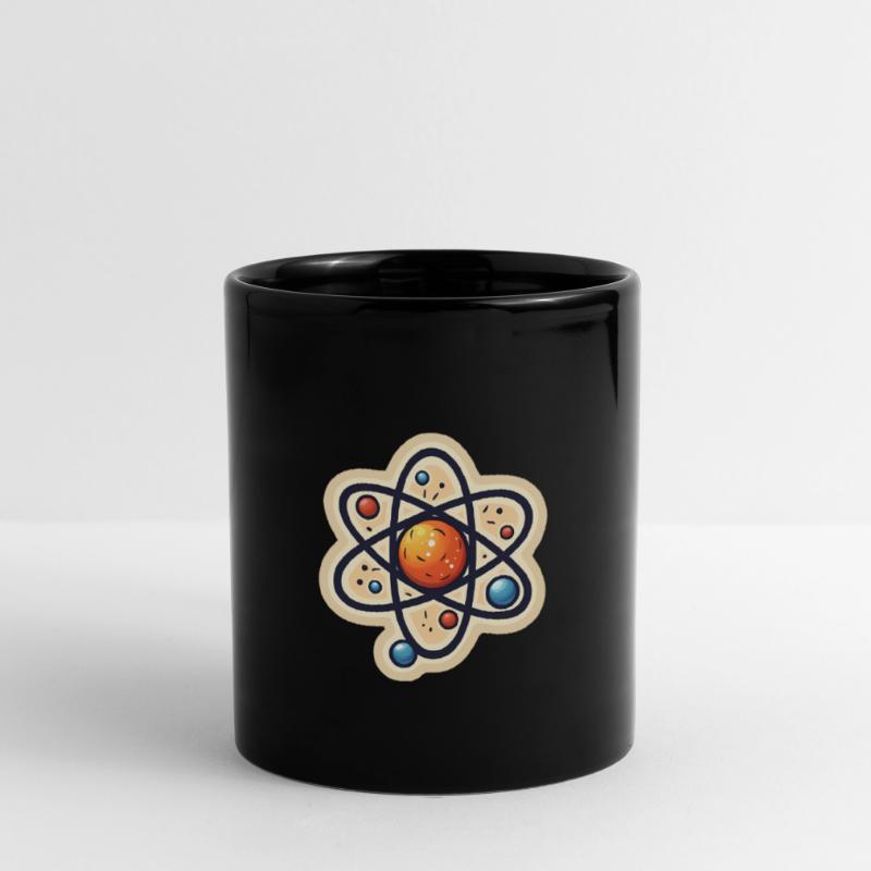 Atom Physics Nerd Atomic Model Mug uni