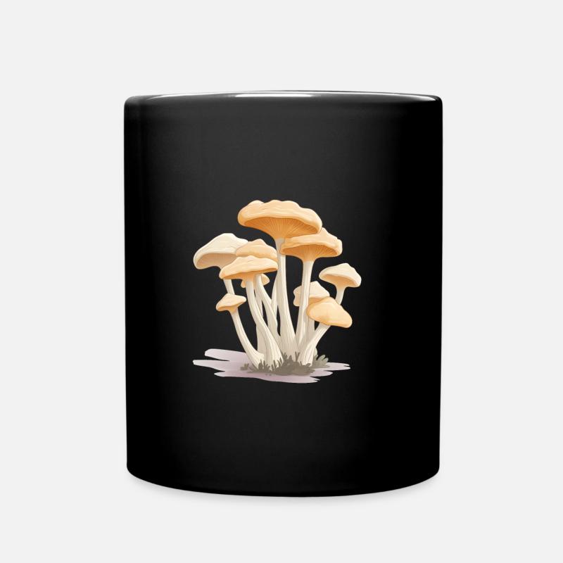Collecte de champignons - Mug uni - noir