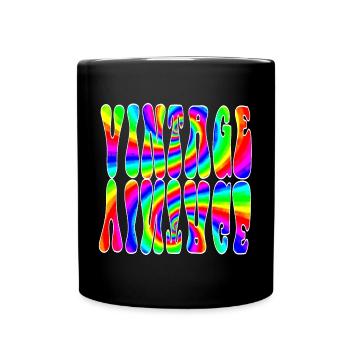 WEINLESE - Tasse einfarbig - Schwarz - Vorne