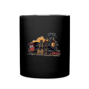 Cheminot - Mug uni - noir - Devant
