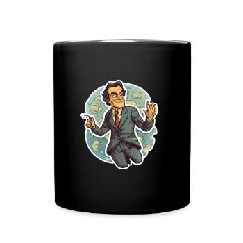 Richard Feynman - Full Colour Mug - black - Front