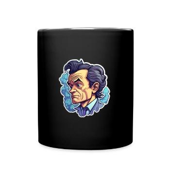 Richard Feynman - Full Colour Mug - black - Front