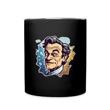 Richard Feynman - Full Colour Mug - black - Front