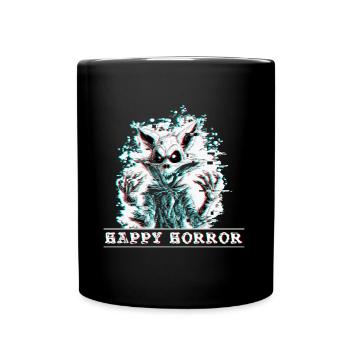 Halloween Skeleton - Full Colour Mug - black - Front