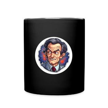 Richard Feynman - Full Colour Mug - black - Front