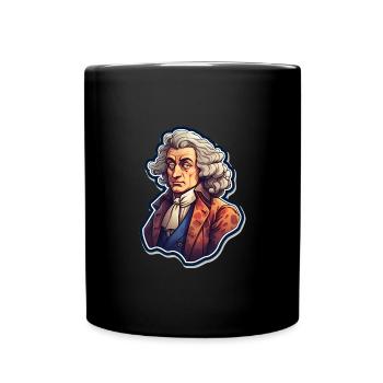 Newton - Full Colour Mug - black - Front