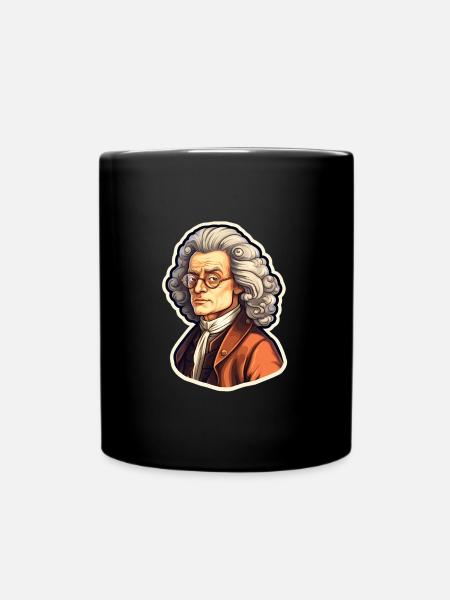 Newton - Tasse einfarbig - Schwarz