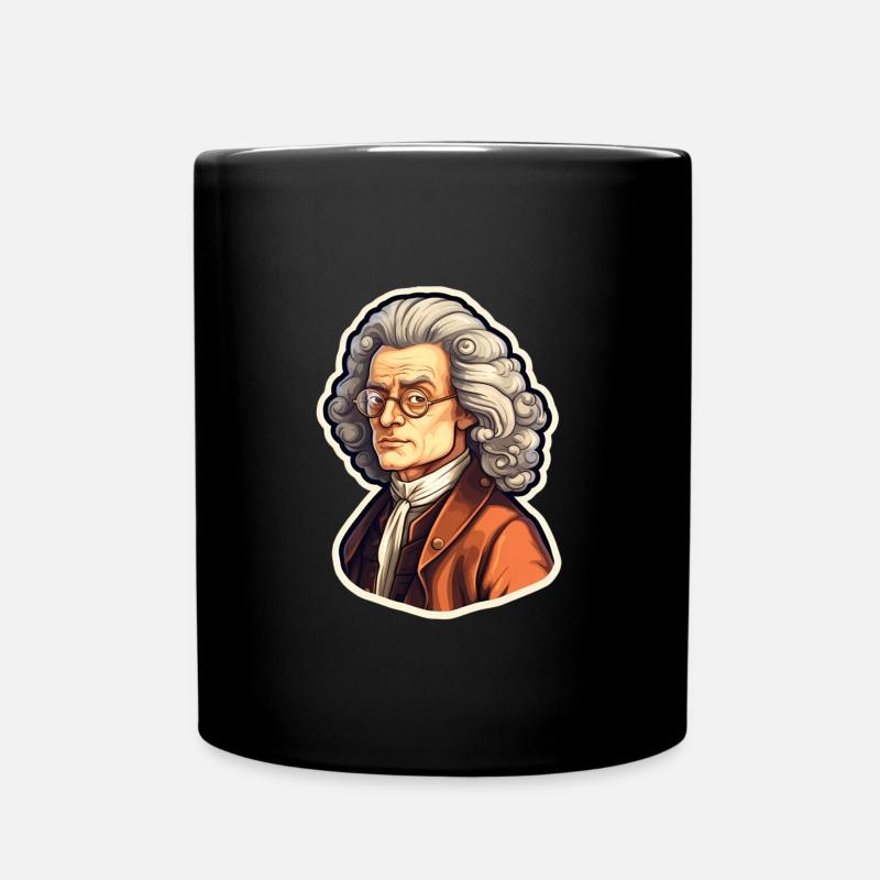 Newton - Tasse einfarbig - Schwarz