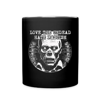 Zombie contre fascisme Zombies - Mug uni - noir - Devant