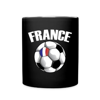 France Football Fan - Mug uni - noir - Devant
