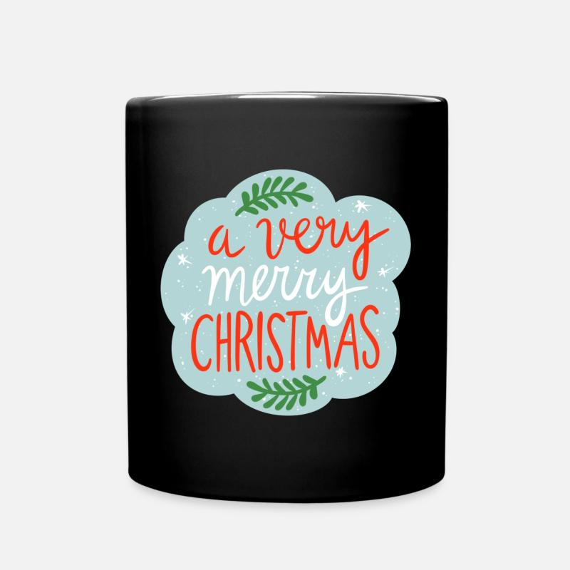Christmas sticker - Mug uni - noir