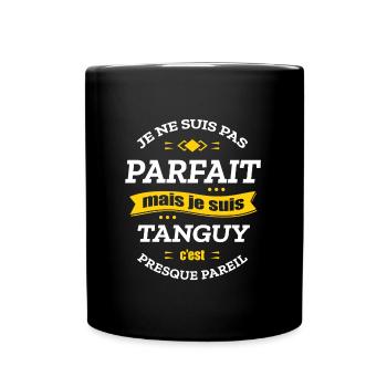 TANGUY PARFAIT - PRENOM TANGUY - Mug uni - noir - Devant