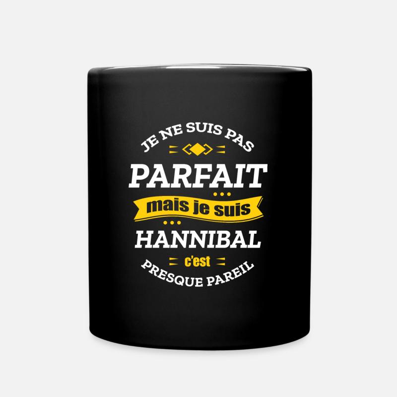 HANNIBAL PARFAIT - PRENOM HANNIBAL - Mug uni - noir