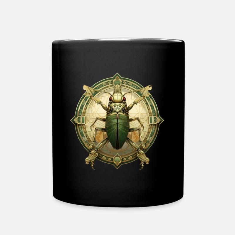 Cricket Token - Full Colour Mug - black