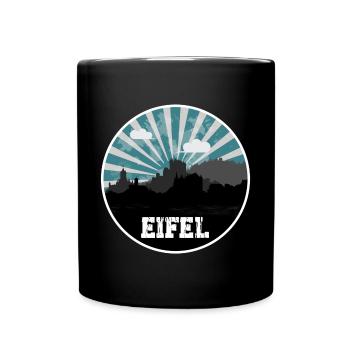 L’heure bleue de la ligne d’horizon de l’Eifel - Mug uni - noir - Devant