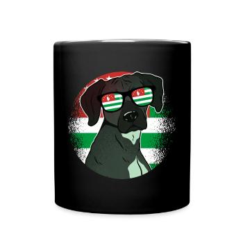 Abkhazie - Mug uni - noir - Devant