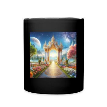 Paradise - Full Colour Mug - black - Front