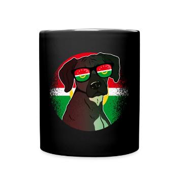 Union des Arabischen Maghreb - Tasse einfarbig - Schwarz - Vorne